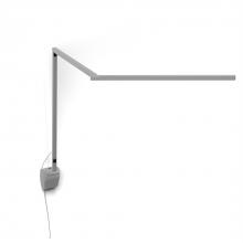 Koncept Inc ZBD3000-W-SIL-WAL - Z-Bar Desk Lamp Gen 4 (Warm Light; Silver) with Wall Mount